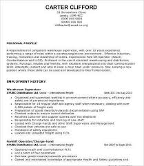 Warehouse Worker Resume 7 Free Sample Example Format Free Premium Templates
