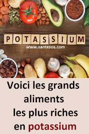 Voici Les Grands Aliments Les Plus Riches En Potassium Sante Santebienetre Santenutrition Alimentation Pota Potassium Rich Foods High Potassium Foods Food
