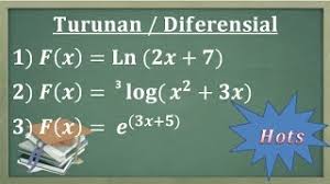 Kali ini kami akan menghadirkan kumpulan contoh soal logaritma matematika kelas 10 (penjumlahan dan pengurangan) lengkap bersama kunci jawabannya dan pembahasannya lengkap. Soal Dan Pembahasan Turunan Diferensial Hots Turunan Bentuk Logaritma Bentuk Ln Dan Epsilon Youtube