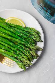 Pat it as dry as you can, as you don't want any water to steam the asparagus in the oven. Instant Pot Asparagus Steamed Asparagus The Dinner Bite