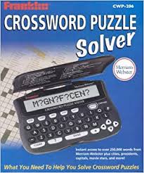Get hints, track time, print, access previous puzzles and much more. Amazon Com Crossword Puzzle Solver 9781590741146 Franklin Electronic Publishers Libros