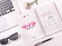 Download Free Sketch Book Mockup Psd Free Mockups Best Free Psd Mockups Apemockups