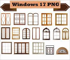 Window Windows Frame Photo Old Retro Classic Vintage Clipart Png Set Digital Files Transparent House Window Design House Furniture Plans Door And Window Design