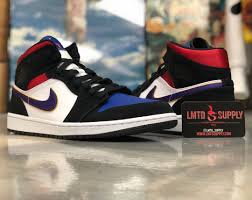 Air Jordan 1 Low Lakers Top 3 Cj9216 051 Black Red Blue In 2020 Air Jordans Jordans Air Jordans Retro