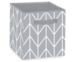 ( 4.8 ) stars out of 5 stars 12 ratings , based on 12 reviews 2 comments Gray White Chevron Storage Bin Big Lots In 2021 Cube Storage Fabric Storage Bins Storage Bin