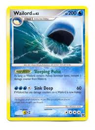Multiple wailord appeared in piplup, pansage, and a meeting of the times!. Free Wailord Pokemon Card Cards Listia Com Auctions For Free Stuff