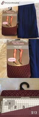 Secret Treasures Burgundy Diamond Tights New In Package