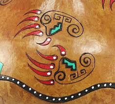 Hawk Spirit Ceremonial Smudge Prayer Jewelry Box Native American Symbols Native American Art Native American Patterns