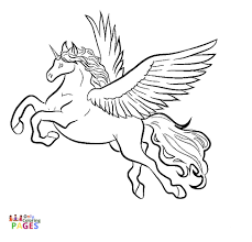 Winged horse mandala easy mandalas for kids 100. 10 Free Printable Unicorn Coloring Pages Only Coloring Pages