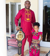 Usman grew up with two brothers and a sister who inspired his dreams and contributed to his kamaru enjoys professional fighting and is grateful for every opportunity he gets to display his talent. Learn More About Kamaru Usman S Wife Who Is Secretive In Nature The Pair Also Have A Daughter Samirah Usman Look Int Fashion Cold Shoulder Dress Celebrities