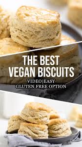 Gluten free angel biscuits, made with both baking powder & yeast, rise high in the oven with layer upon layer of flaky goodness. Dairy Free Biscuits Vegan Make It Dairy Free