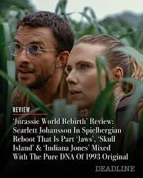 Jurassic World Rebirth looks and feels somewhat retro, like it could have  been a direct sequel to one of the earlier films that [Steven] Spielberg  himself directed… Spielberg's fingerprints are all over