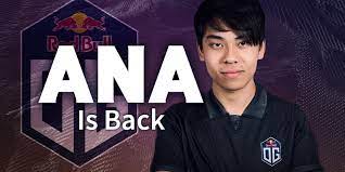 What are the dota 2 earnings of ana? Og And The Third Coming Of Ana Ana Rejoined Og