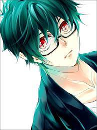 The anime is super funny. Pin Di Anime Boy Green Hair