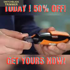 this 2 in 1 male shaver has a full size blade that will help keep your beard or sideburns trim and neat this el in 2020 useful life hacks hair trimmer cool inventions