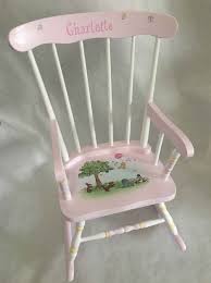 Toddlers Rocker Child S Rocking Chair Hand Painted Kids Etsy Kids Rocking Chair Painted Rocking Chairs Rocking Chair