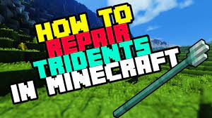 How do i repair a trident in minecraft? How To Repair Tridents In Minecraft Bedrock Survival 2019 Youtube