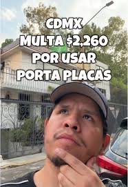 Adios Al Porta Placas Cdmx