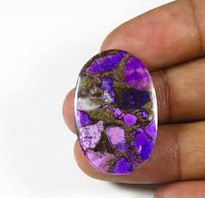 Check Out This Item In My Etsy Shop Https Www Etsy Com Uk Listing 569624660 Purple Copper Turquoise Gemstone Turquoise Gemstone Gemstones Loose Gemstones