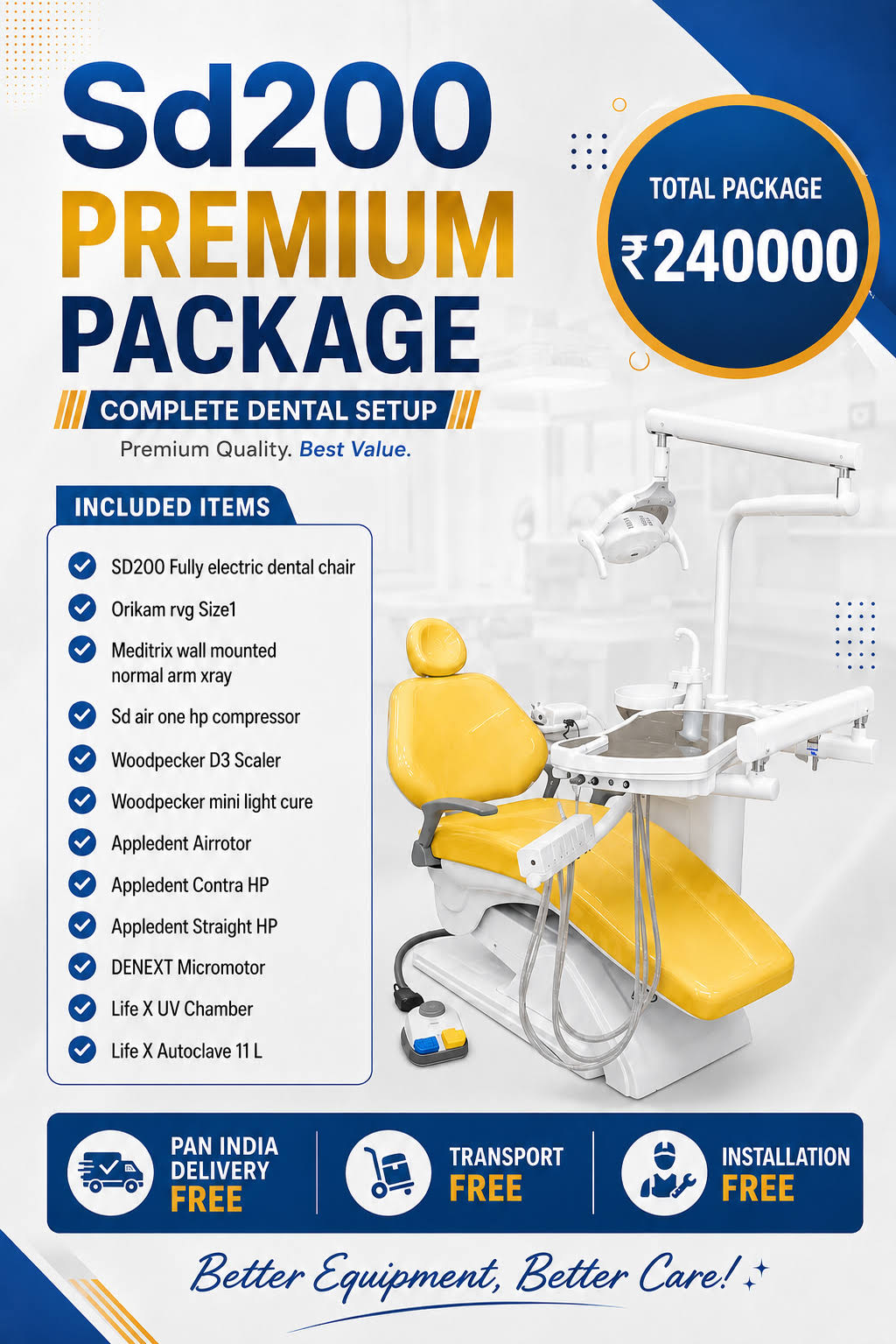 Sd 200 premium Package in just Rs 240000 product image