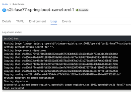If you have a few years of experience in the java to start off, we'll need to include dependencies for spring boot, camel, rest api with swagger and json logging.config=classpath:logback.xml camel.springboot.name=mycamel. Fuse On Openshift Guide Red Hat Fuse 7 7 Red Hat Customer Portal