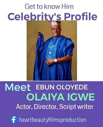 Her house does all the cooking and house for the husband, toby, and the family. Meet Ebun Oloyede Olaiya Heart Beauty Films Production Facebook