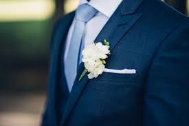 Relaxed Pennsylvania Lodge Wedding Light Blue Wedding Groom And Groomsmen Attire Blue Suit Wedding