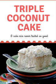 Coconut Poke Cake With Cream Of Coconut Salad In A Jar Recipe Coconut Recipes Coconut Poke Cakes Cake Mix