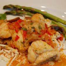 I will give you simple recipe to make baked monkfish for my husband. The Best Monkfish Recipes Monkfish Recipes Baked Monkfish Recipes Fish Recipes Baked