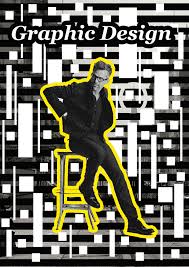 Black And White Graphic Design Poster 7corners Graphic Design Poster Magazine Layout Cover Page Idea Fashion Black White Digital Design Design Graphic