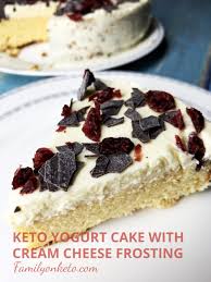 Myfoodandfamily.com has been visited by 100k+ users in the past month Keto Yogurt Cake With Cream Cheese Frosting Family On Keto