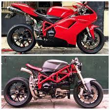 Ducati 848 Custom Motos Esportivas Motos Customizadas Motos Antigas