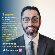 Congratulations to Eric Singh, CEPS, CCDS and CHART Certified Coach