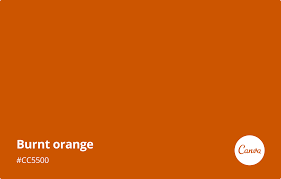 The page contains orange and similar colors including their accompanying hex and rgb codes. Burnt Orange Meaning Combinations And Hex Code Canva Colors