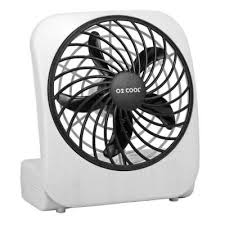 O2cool 5 In Battery Operated Portable Fan Fd05004 The Home Depot Portable Fan Battery Operated Fan