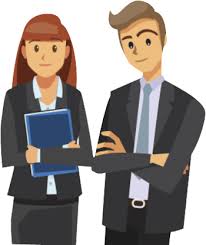 Business man and woman png. Businessman And Businesswoman Illustration Free Stock Photos 1designshop