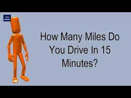 I wouldn't call myself unattractive, but is this the reason why i'm not getting any matches, or does it. How Many Miles Do You Drive In 15 Minutes Youtube