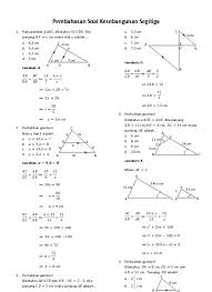 Demikian link download soal matematika kelas 9 smp bab kesebangunan dan kunci jawaban. Top Pdf Soal Dan Pembahasan Kesebangunan Segitiga 123dok Com