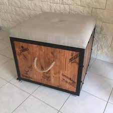 Dec 08, 2017 · coffre en bois style industriel bois materiau marron coffre ancien renove coffre bois style industriel coffre malle bois massif design industriel coffre de rangement. Pouf Coffre Style Industriel Marion Le Fil A L Aiguille Facebook