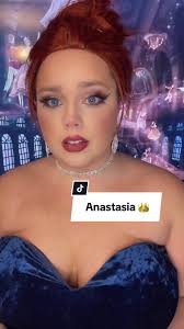 Anastasia Blue Dress Fur Coat