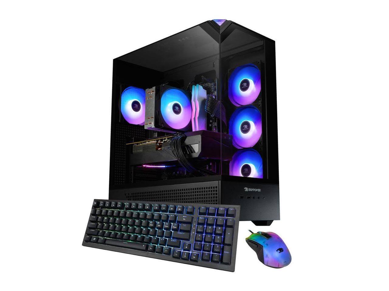iBUYPOWER Gaming PC Ryzen 7 8700f RTX 5060 32gb RAM 1TB SSD