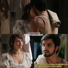 A cena, segundo a colunista carla bittencourt, do na telinha, será no dia seguinte ao casamento, ema aparecerá na cama coberta pelo lençol até a boca. Orgulho E Paixao