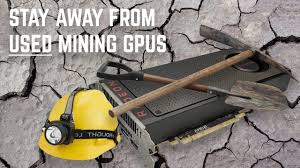 Our mining farms are asic and gpu based. Don T Buy Used Mining Gpus Youtube