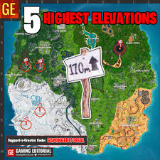 Recruit the greatest hunters across all realities to stop the island from falling into complete chaos. Visit The 5 Highest Elevations On The Island In Fortnite Battle Royale Map