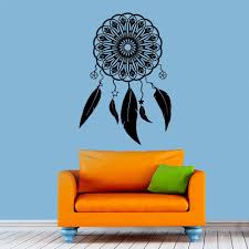 Suitable decor for your living room, kitchen, study or. Wall Decals Dream Catcher Decal Dreamcatcher Feathers Hindu Birds Vinyl Sticker Wall Decor Murals Wa Feather Wall Decal Dream Catcher Decal Wall Decor Stickers