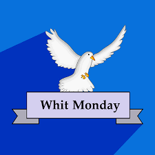 Whit monday gets its english name from whitsunday, an english name for pentecost, one of the three baptismal seasons. Illustration Of Elements Of Whit Monday Background Tasmeemme Com