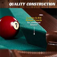 Barrington 90 Ball And Claw Leg Pool Table Cue Rack Dartboard Green Walmart Com In 2020 Pool Cue Rack Billiards Billiard Pool Table