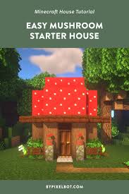 Trying to define minecraft is tricky. Minecraft How To Build An Easy Mushroom House Bypixelbot