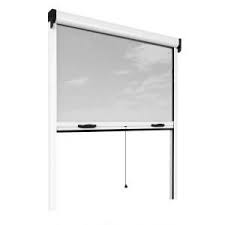 Retractable Bug Screen 73 In X 67 In Adjustable Width Height White Aluminum Fiberglass Vertically Retractable Window Insect Screen Frame Kit Zv05018517016 T Insect Screen Window Bug Screen Insect Screening