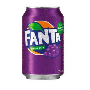 Fanta Uva Lata - 300ml
